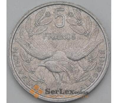 Монета Новая Каледония 5 франков 1952 КМ4 XF арт. 38538