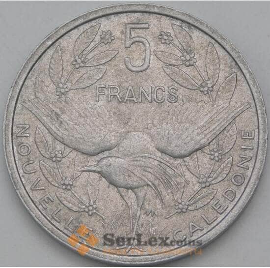 Новая Каледония 5 франков 1952 КМ4 XF арт. 38538