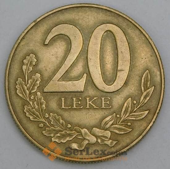 Албания 20 лей 2000 КМ78 XF арт. 56182 Албания 20 лей 2000 КМ78 XF арт. 56182