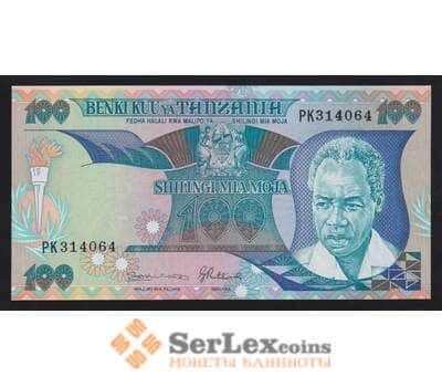 Танзания 100 шиллингов 1986 Р14b UNC арт. 55938