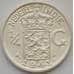 Монета Нидерландская Восточная Индия 1/4 гульдена 1941 Р КМ319 UNC (J05.19) арт. 15657