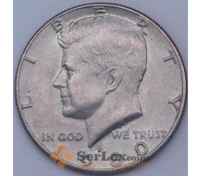 Монета США 1/2 доллара 1980 P КМА202b AU арт. 23877