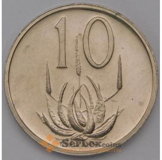 Южная Африка ЮАР 10 центов 1977 КМ85 Proof арт. 31379