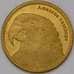 Монета Сомалиленд 5 шиллингов 2020 UC191 Попугаи - Желтолицый воробьиный попугайчик арт. 37100