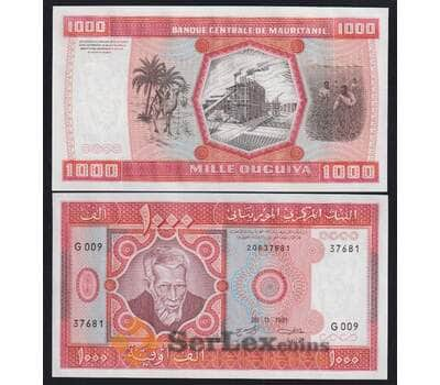 Мавритания 1000 угий 1981 Р3D UNC арт. 51435