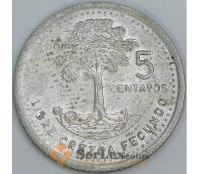 Гватемала 5 сентаво 1988 КМ276.4 aUNC арт. 57555