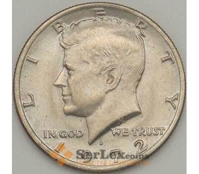 Монета США 1/2 доллара 1972 D КМА202b aUNC арт. 17647