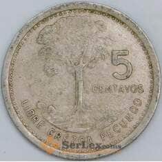 Гватемала 5 сентаво 1978 КМ276.1 VF арт. 57551 Гватемала 5 сентаво 1978 КМ276.1 VF арт. 57551