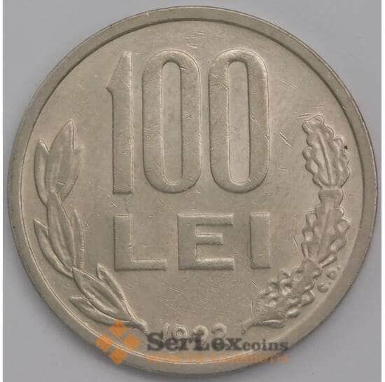 Румыния монета 100 лей 1992 КМ111 AU арт. 42403 Румыния монета 100 лей 1992 КМ111 AU арт. 42403