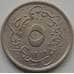 Монета Египет 5/10 кирша 1901 КМ291 VF арт. 7358
