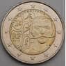 Франция 2 евро 2013 КМ2102 UNC Пьер де Кубертен арт. 46801