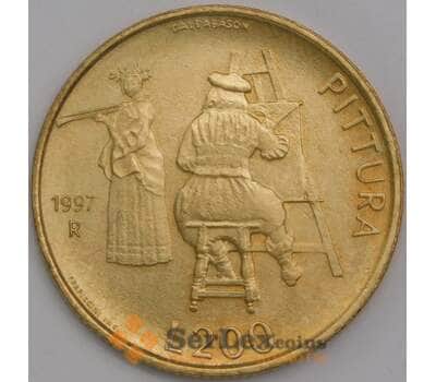 Монета Сан-Марино 200 лир 1997 UNC (n17.19) арт. 21374