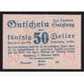 Австрия Зальцбург (Salzburg) нотгельд 50 геллеров 1919 РS128а UNC арт. 51897