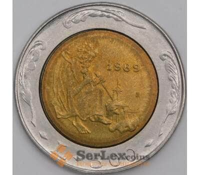 Сан-Марино монета 500 лир 1989 КМ239 aUNC недочет арт. 43921