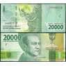 Индонезия 20000 рупий 2016 Р158а UNC арт. 7831