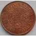 Монета Нидерландская Восточная Индия 2 1/2 цента 1945 КМ316 aUNC арт. 7834