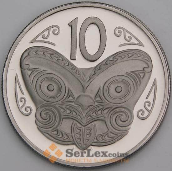 Новая Зеландия 10 центов 1978 КМ41 Proof арт. 46498