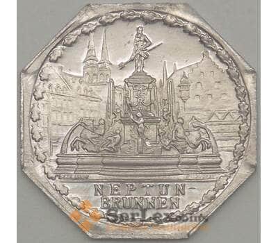 Германия Нюрнберг 20 пфеннигов 1921 Proof NEPTUN BRUNNEN (j05.19) арт. 21208