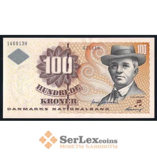 Дания 100 крон 2001 Р56d UNC арт. 54038