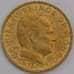 Монако монета 10 сантим 1977 КМ142 AU арт. 43213