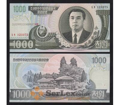 Северная Корея 1000 вон 2005 РW48С UNC 60-лет основания КНДР арт. 54627