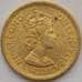 Монета Белиз 5 центов 1973 КМ34 UNC (J05.19) арт. 15673