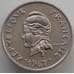 Монета Новые Гебриды 10 франков 1967 КМ2.1 BU арт. 14587