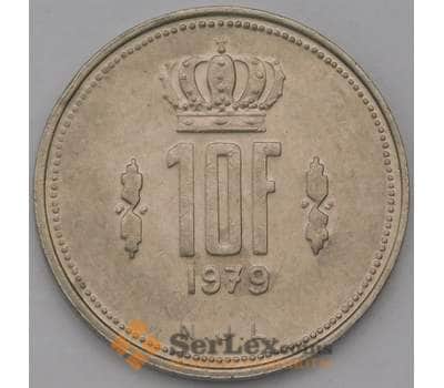 Монета Люксембург 10 франков 1979 КМ57 XF  арт. 38064