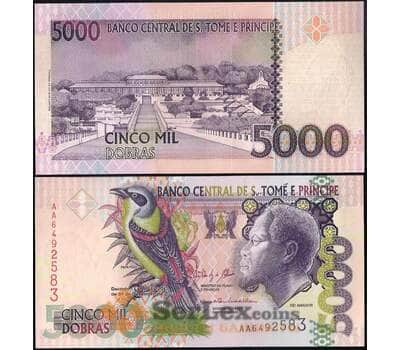 Банкнота Сан-Томе и Принсипи 5000 добрас 2013 Р65 UNC арт. 28417