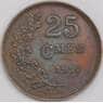 Люксембург монета 25 сантимов 1930 КМ42 AU арт. 43290