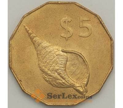 Монета Кука острова 5 долларов 2003 КМ418 UNC (J05.19) арт. 18058