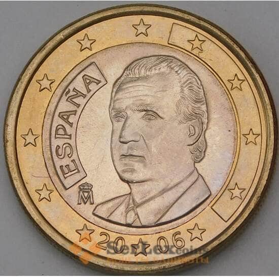 Испания 1 евро 2006 BU из набора арт. 28741
