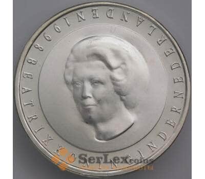Монета Нидерланды 50 гульденов 1998 КМ227 UNC 350 лет Мюнстерскому миру арт. 39844