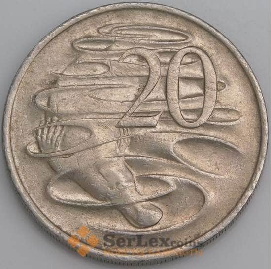 Австралия монета 20 центов 1976 КМ66 XF арт. 45311