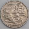Австралия монета 20 центов 1976 КМ66 XF арт. 45311