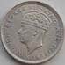 Монета Малайя 10 центов 1941 КМ4 aUNC арт. 11443