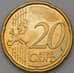 Монета Кипр 20 центов 2009 BU Из набора арт. 28555