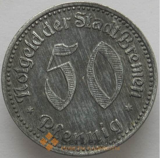 Германия Нотгельд 50 пфеннигов 1921 Бремен (J05.19) арт. 16538
