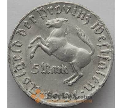 Германия Нотгельд 5 марок 1921 Вестфалия (J05.19) арт. 16516