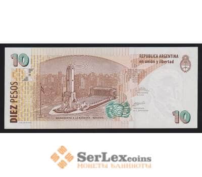 Аргентина 10 песо ND 2003 Р354а(1) UNC арт. 54408