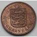 Монета Гернси 1 дубль 1933 КМ11 AU арт. 6544