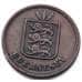 Монета Гернси 2 дубля 1874 КМ9 VF арт. 6547