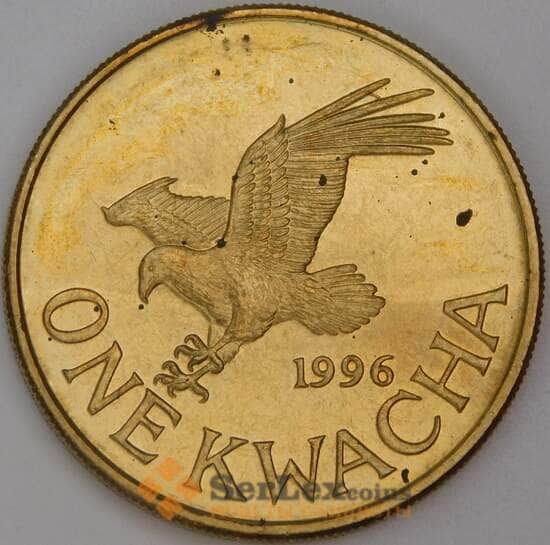 Малави 1 квача 1996 КМ28 aUNC арт. 54783 Малави 1 квача 1996 КМ28 aUNC арт. 54783
