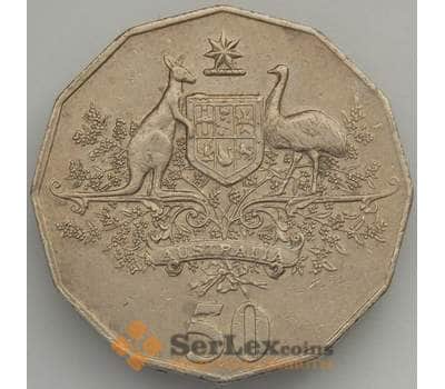 Монета Австралия 50 центов 2001 КМ491 VF 100 лет Федерации Австралия (J05.19) арт. 17179