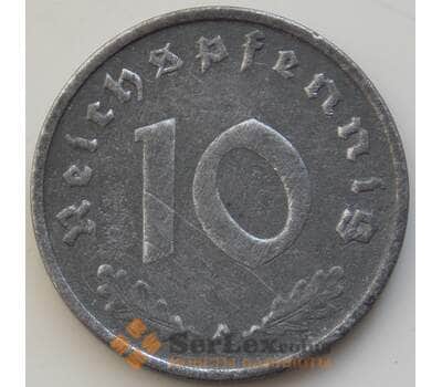 Монета Германия 10 рейхспфеннигов 1940 A КМ101 VF арт. 14406