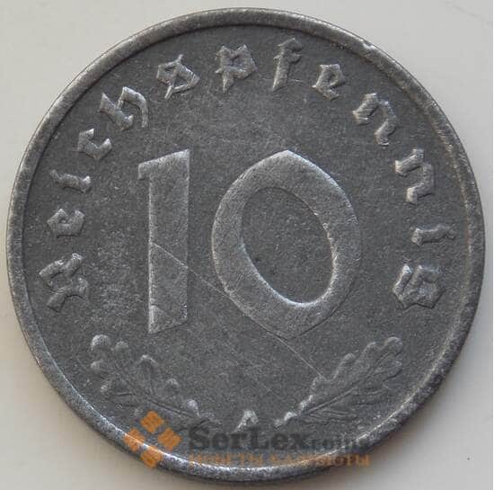 Германия 10 рейхспфеннигов 1940 A КМ101 VF арт. 14406