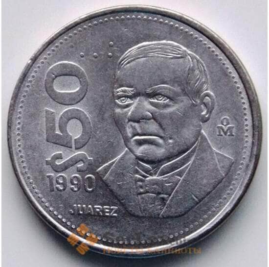 Мексика 50 песо 1990 КМ495а XF арт. 6412