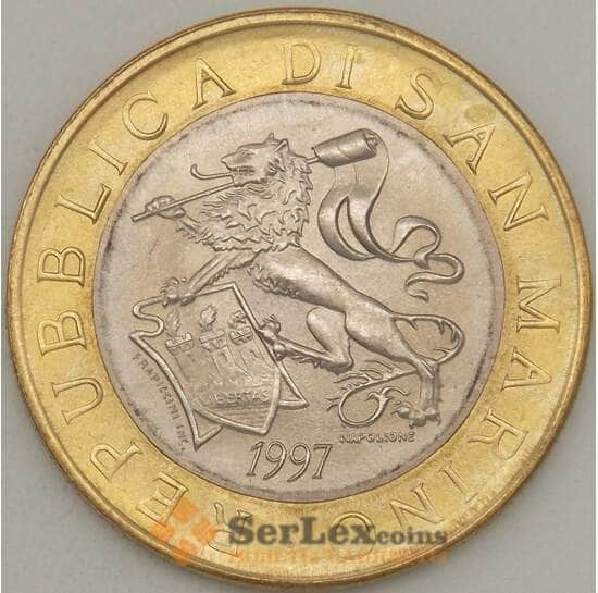 Сан-Марино 1000 лир 1997 UNC (n17.19) арт. 21351 Сан-Марино 1000 лир 1997 UNC (n17.19) арт. 21351