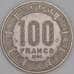 Центрально-Африканская республика 100 франков 1990 КМ7 UNC арт. 54773