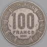 Центрально-Африканская республика 100 франков 1990 КМ7 UNC арт. 54773